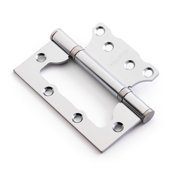 Петля накладная 100 B2 STEEL SC матовый хром (пара)